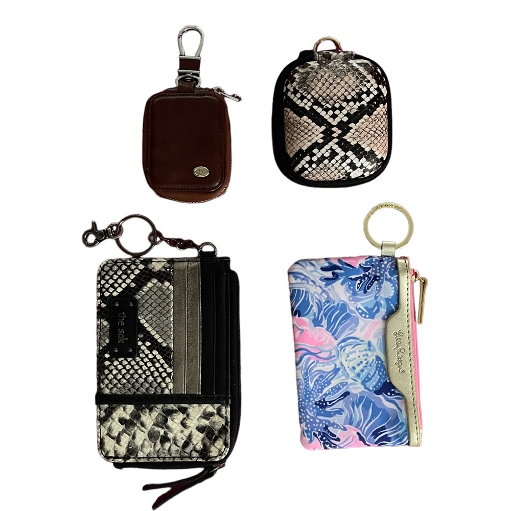 4 KEYCHAINS LILY PULITZER SAK